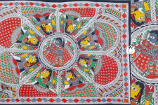 Madhubani painting | Krishna Raas