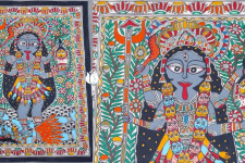 Madhubani painting | Maa Kaali