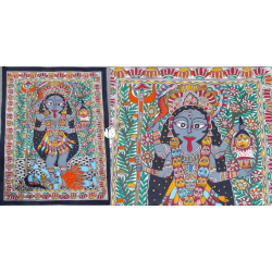 Madhubani painting | Maa Kaali