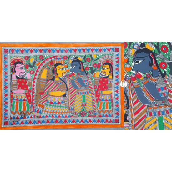 shop Madhubani painting| Sita & Ram