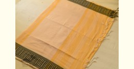 Paromita ~ Handloom Cotton Saree - Light Yellow