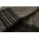 Traditional Bengali cotton Black & Grey Saree