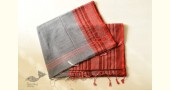 Traditional Bengali cotton Grey Saree