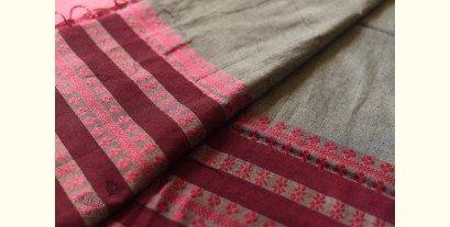 Paromita ~ Handloom Cotton Saree - Woven Border