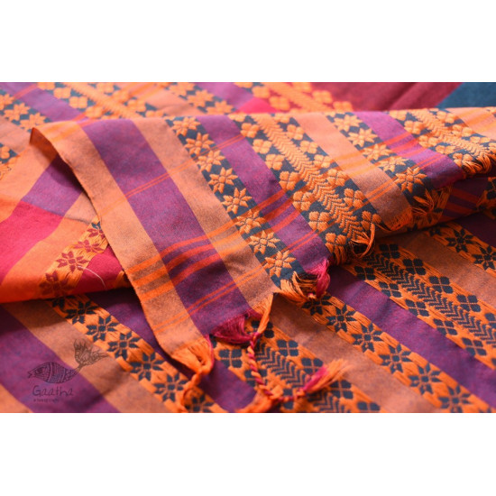 Traditional Bengali cotton saree