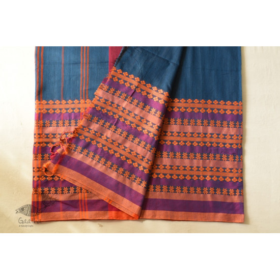 Traditional Bengali cotton saree