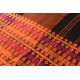 Handloom Cotton Bengali Saree  - Black with Woven Border