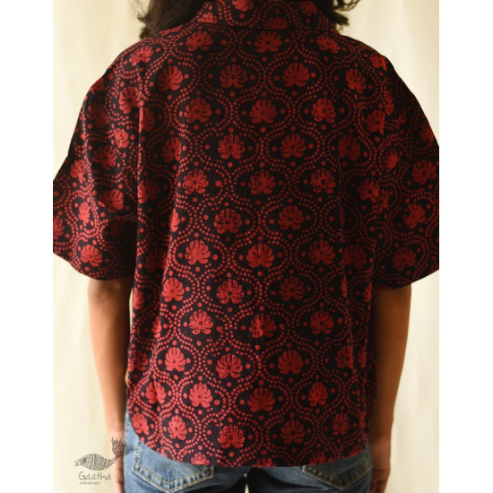 buy Batik Cotton Loose Shirt for Women