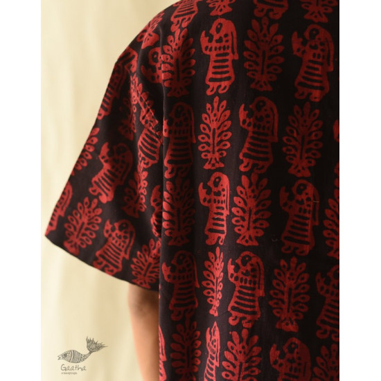 buy Batik Cotton Shirt . Block Printed