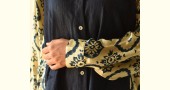 buy Modal Silk Ajrakh Prints & Denim Dress
