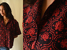 Itr . इत्र | Batik Cotton Loose Shirt | Exclusive