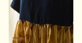 shop Batic Modal Silk +  Denim Dress