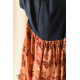 shop Batic Block Print ~ Modal Silk + Denim Dress