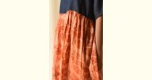 shop Batic Modal Silk +  Denim Long Dress