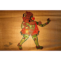 Leather Puppets ✡ Hanuman (Green)