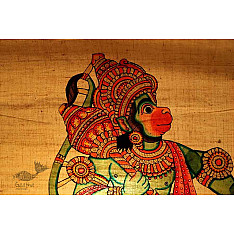 Leather Puppets ✡ Hanuman (Green)