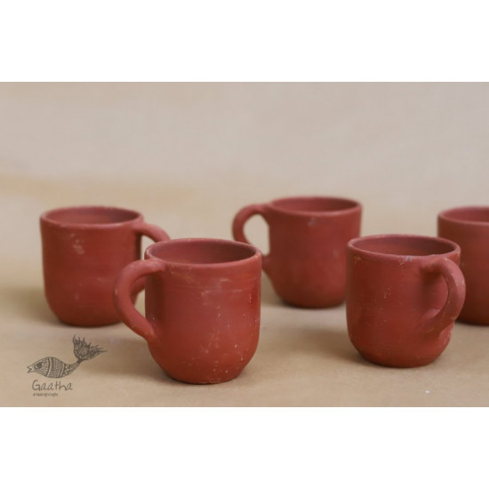 Maati Ka Kaam ● Clay Cups ( Set of Five ) ● 24