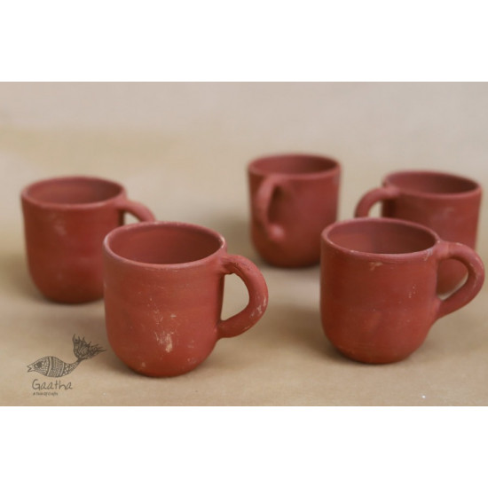 Maati Ka Kaam ● Clay Cups ( Set of Five ) ● 24