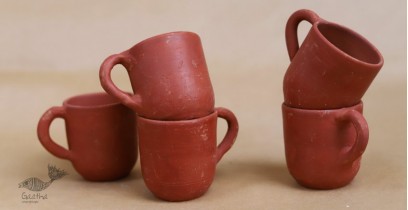 Maati Ka Kaam ● Clay Cups ( Set of Five ) ● 24
