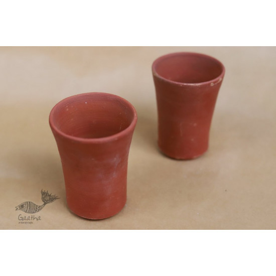 Maati Ka Kaam ● Clay Glasses ( Set of two ) ● 29