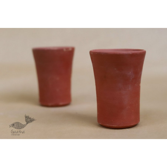 Maati Ka Kaam ● Clay Glasses ( Set of two ) ● 29