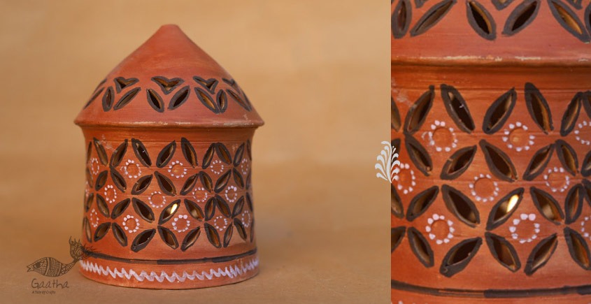 Diwali Himalaya Craft eco haat set of 21 Traditional Handmade Earthen Clay 