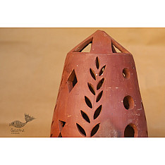 Maati Ka Kaam ● Clay Hanging Lamp Shed ● 21