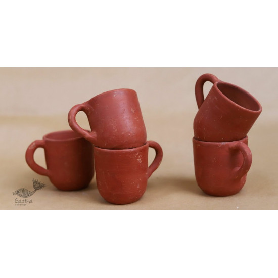 Maati Ka Kaam ● Clay Cups ( Set of Five ) ● 24