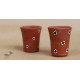 Maati Ka Kaam ● Clay Glasses ( Set of two ) ● 26