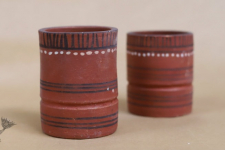 Maati Ka Kaam ● Clay Glasses ( Set of two ) ● 28