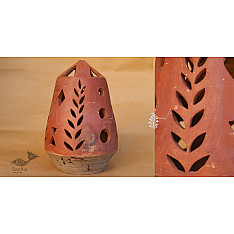 Maati Ka Kaam ● Clay Hanging Lamp Shed ● 21