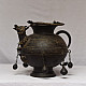 Unique Design Antique Carved Brass Kettle Pot 