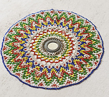 Prachin . प्राचीन || Antique Bead Wall Hanging (12x12 inch)