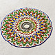 Antique Bead Wall Hanging (12x12 inch)