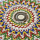 Antique Bead Wall Hanging (12x12 inch)