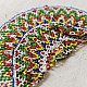 Antique Bead Wall Hanging (12x12 inch)