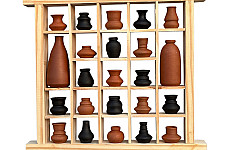 Terracotta Tales | Terracotta Pottery Art - Handmade Miniature Wall Art Frame