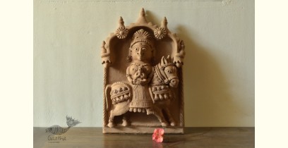 Molela ❉ Terracotta Plaques ❉ Tribal Goddess - 3