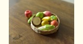 Handmade Clay - Miniature Fruit Basket