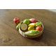 Handmade Clay - Miniature Fruit Basket