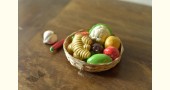 Handmade Clay - Miniature Vegetable Basket