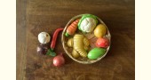 Handmade Clay - Miniature Vegetable Basket