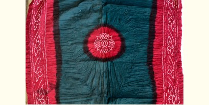 Malvika . मालविका ● Cotton Tie & Dyed Bandhani Saree ● 2