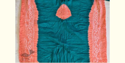 Malvika . मालविका ● Cotton Tie & Dyed Bandhani Saree ● 3