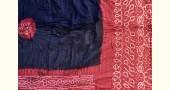 latest collection of cotton bandhni blue-ranipink sarees