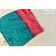 latest collection of cotton bandhni Blue-Peach sarees