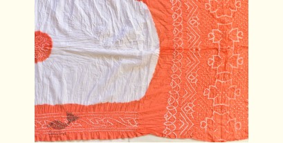 Malvika . मालविका ● Cotton Tie & Dyed Bandhani Saree ● 14