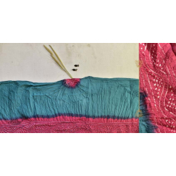 Malvika . मालविका ● Cotton Tie & Dyed Bandhani Saree ● 13