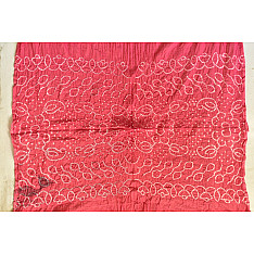 Malvika . मालविका ● Cotton Tie & Dyed Bandhani Saree ● 13