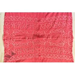 Malvika . मालविका ● Cotton Tie & Dyed Bandhani Saree ● 13